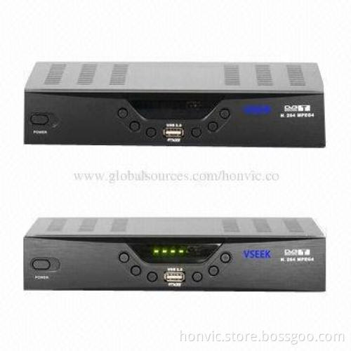 DVB T2 Receivers with One USB2.0 HDMI, MPEG-4/H.264 DVB-T2, 200-240V AC Input Voltage